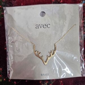 Avec Antler Necklace